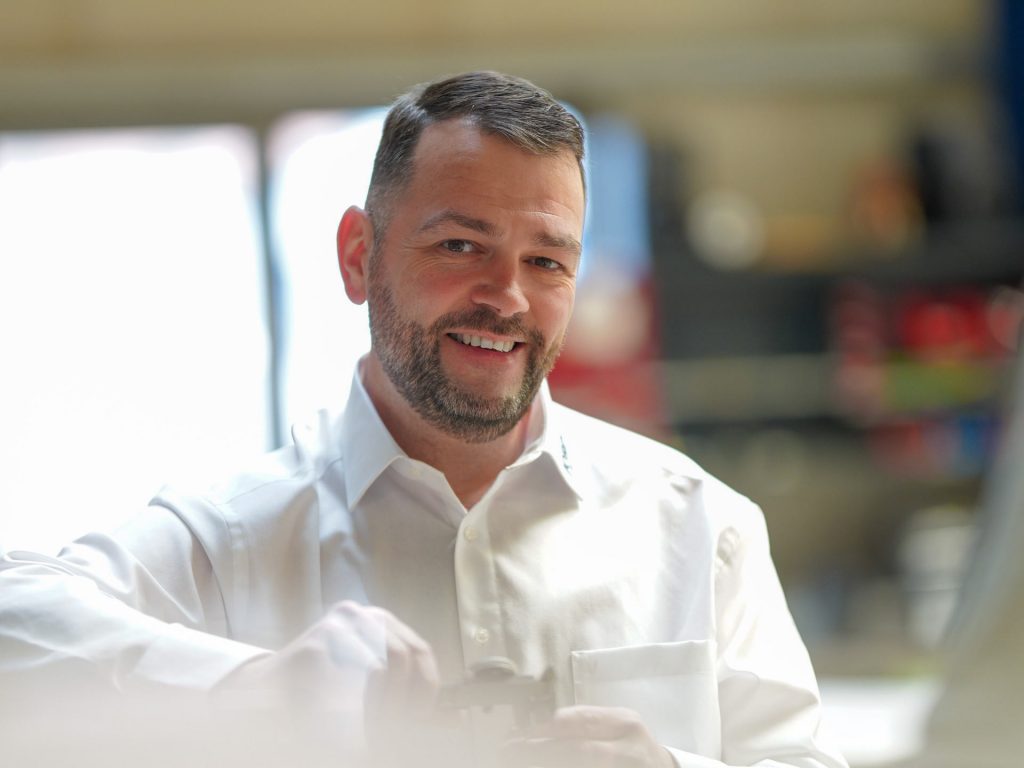 Maik Müller, Teamleitung Konstruktion und Arbeitsvorbereitung bei JORDAN