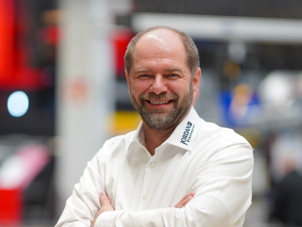 Marcus Stange, Geschäftsführung und Vertrieb bei JORDAN