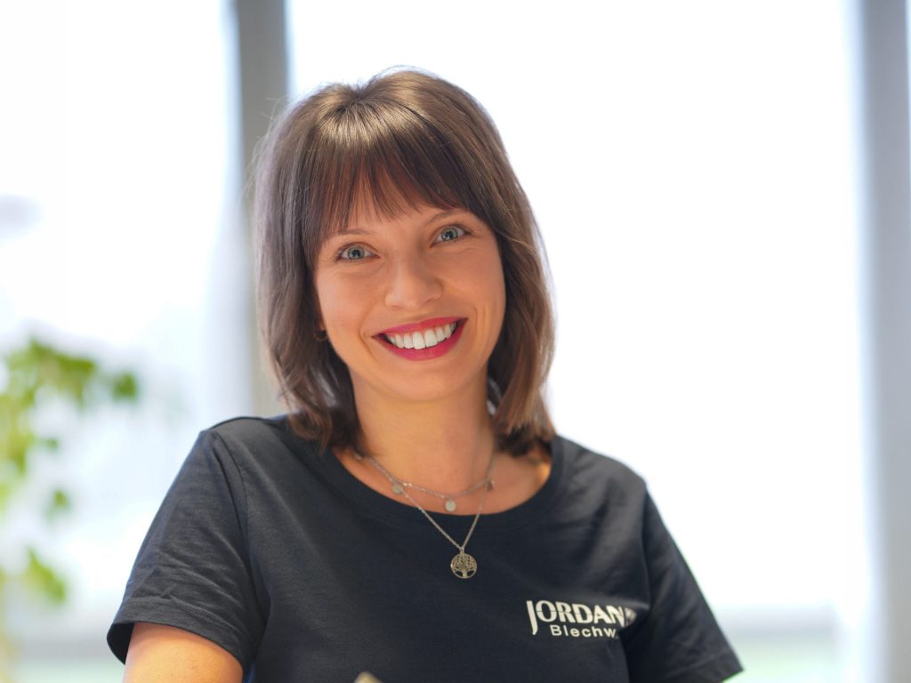 Vanessa Riechel, Personalwesen und Assitenz der Geschäftsführung bei JORDAN